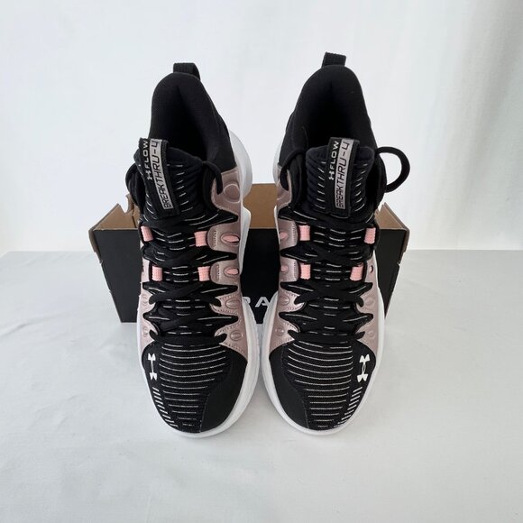 Under Armour UA Flow Breakthru 4 Womens Black Rose Gold, Sz 8.5 New with Box! - Picture 7 of 14